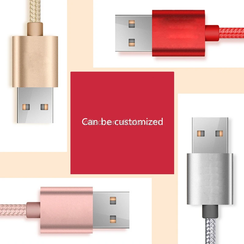 High quality nylon braided 3 in 1 multi usb data cables charging cable and sync data - ANKUX.COM