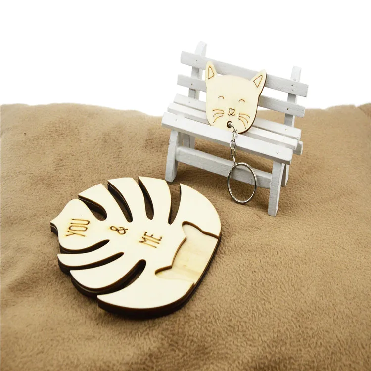 wooden keychains 2