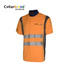 Coolmax High Visibility Warehouse Clothing Wickinig Dry Fit Reflective Work Polo Wear