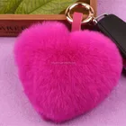 raw fox tail/rabbit fur ball accessories/hot sale real fur raccoon fur pompons