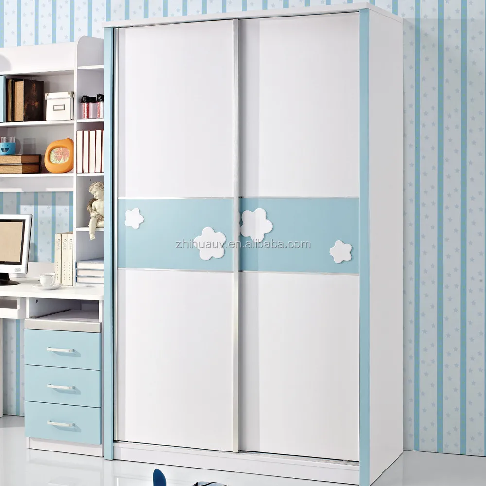 Lichte kleur higed deur moderne slaapkamer kast ontwerp kasten ...