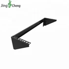 Hardware Black3U 19" Mountable Server Rack Vertical Wall Mount Rack