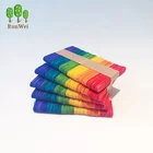 Stick Craft Wooden Popsicle Stick Cost-effective Ice Cream Stick Craft Craft Popsicle Stick Craft Wood Stick