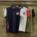 Bulk wholesale men clothing, O-Neck plain t-shirt for men, Cotton custom t shirt printing