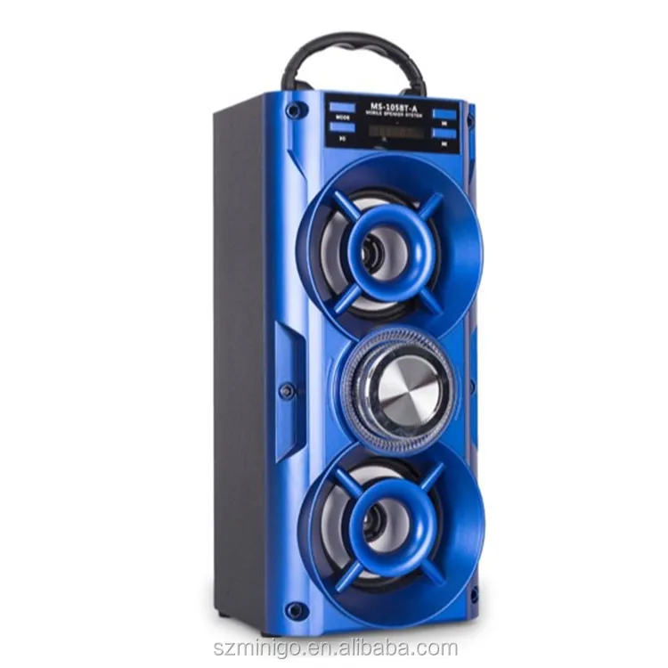 Shenzhen Factory Home Theater karaoke MS105 bt Speaker big wooden speaker - ANKUX.COM
