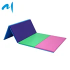 4'x8'x1.5" 18oz PVC Gymnastics Exercise Folding Gym Mat