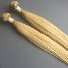2018 Grade AAAA blonde 22 inch high quality Brazilian remy human hair weaving silky straight human hair extensions