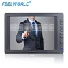high contrast 500:1 USB RS232 Touch Interface 8'' 250cd/m brightness tft monitor space saving car audio system