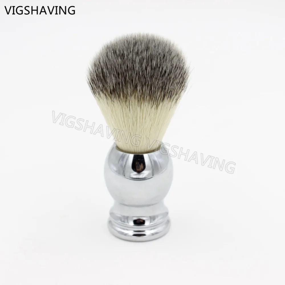 Synthetic Bristle Metal Handle Beaver Shave Brush Buy Beaver Shave