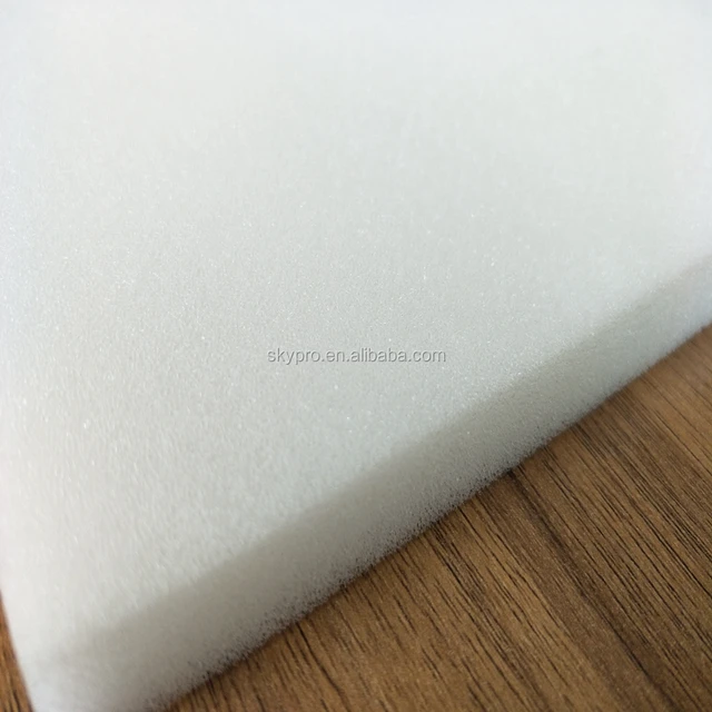 hot sale 10mm thickness eco friendly sponge sheet white pu foam