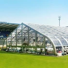 Curve Shaped PVC Side Panels Outdoor Event Tent for Exhibition