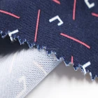 100% Polyester Paper/Sublimation Print One Side Brushed Mens Shirt Garment Fabric