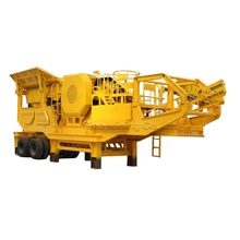 Gold Machine Portable Jaw Stone Crusher Mobile Screening Plant for Sale