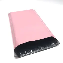 pink poly mailers postal bag clothing packaging