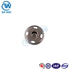 DW brand yiwu wholesale classic engraved logo custom made clothing buttons metal jeans button