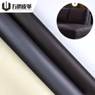 1.1Mm Burnished Polyurethane Leather Fashion Finished Leather Suede Pvc Bag Material Nappa eco leather for furniture