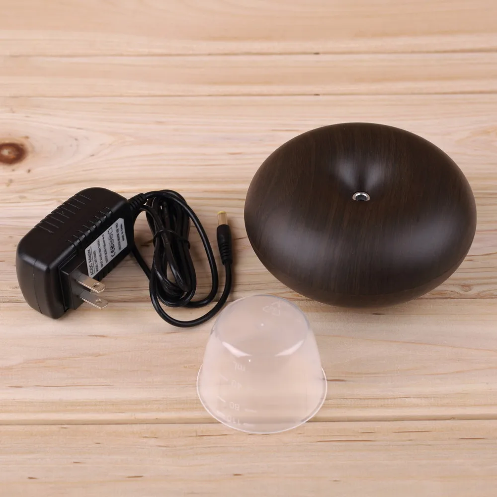 1Pcs12W Ultrasonic Light Woodgrain Ion Humidifier Aroma Air Aromatherapy Diffuser GX-03K New Hot New Arrival