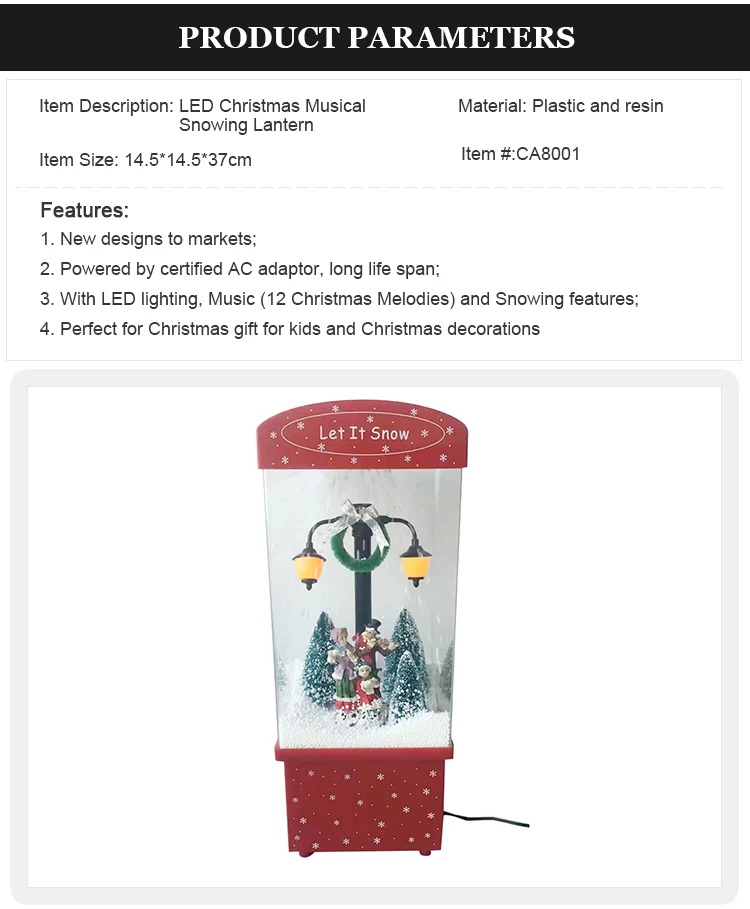 led christmas lantern