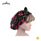 Wholesale Shower Cap Satin Bonnet Shower Caps