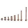 Golf Weights for .335 .355 .370 Tip Steel Shaft 2g 4g 6g 8g 10g golf Club accessories Copper Nail Brass