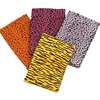 Home textiles 100% polyester faux fur print short plush leopard print fabric