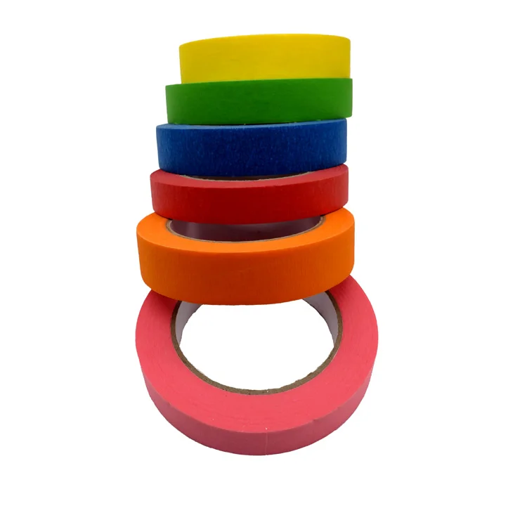 20mm High Temperature Colorful  Masking Tape