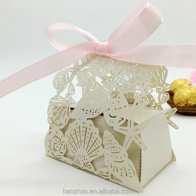 fancy indian wedding party favors cardboard candy box decoration