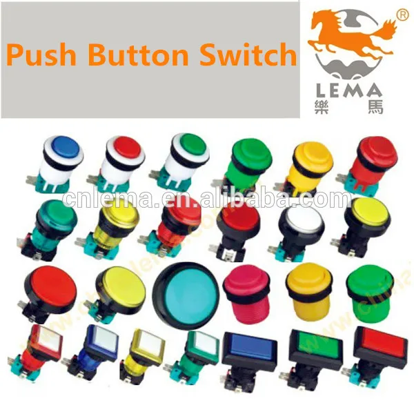 照らされたアーケードのプッシュボタンスイッチ-押しボタンスイッチ問屋・仕入れ・卸・卸売り