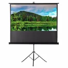 16:9 80inch Portable Tripod Projection Screen Tripod projector screen