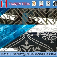 Etching Mirror Black Hairline No 4