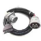 Edgar Multi-Function J1939 Obd2 Obd-Ii 6 Pin Wiring Harness Truck for EV Vehicle EV Charging