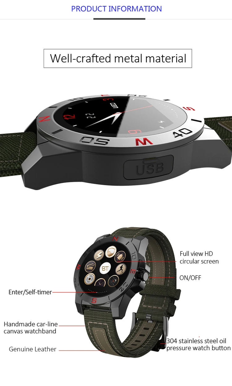 Digital outdoor sport watches for men military compass thermometer wristwatches
