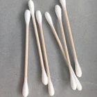 Nature Packaged Wooden Stick Pure Cotton Bud Swabs