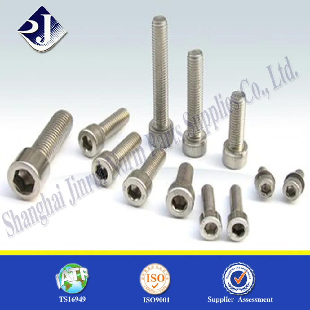 Hand Tighten Screws Anodized Bolts And Nuts Hexagon Socket Head Cap