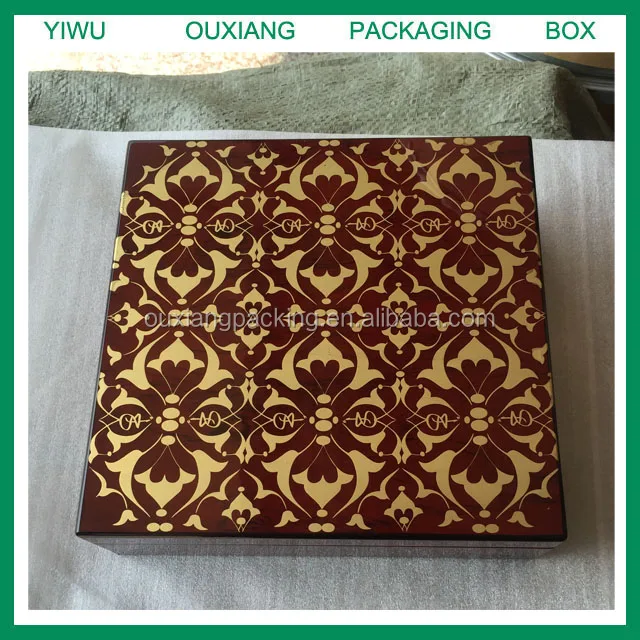 custom design hot sale luxury wooden medal gift box