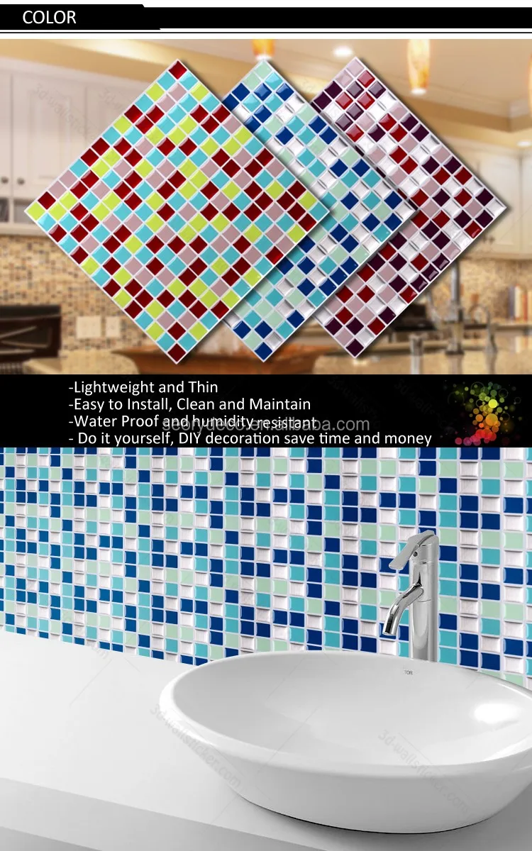 backsplash tile self adhesive