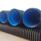 Drain Pipe Double Wall Plastic Culvert Pipe for Plumbing Materials