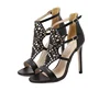 Hot sale Plus size Rome fashion style cheap price ladies high heel sandals shoes