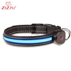USB Rechargeable Breakaway Buckle Collares Para Perro Dog Pet Collar Led