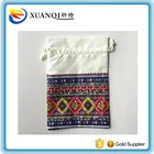 Chinese traditional factory recyclable custom logo drawstring cloth small jewelry pouch bag