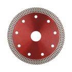 Hot Press Sintered Turbo-mesh Blade Diamond Saw Blade for Granite Tile Porcelain Glass Cutting