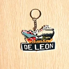Hot custom logo 2D 3D soft pvc keychains rubber key chains promotional gift keyring
