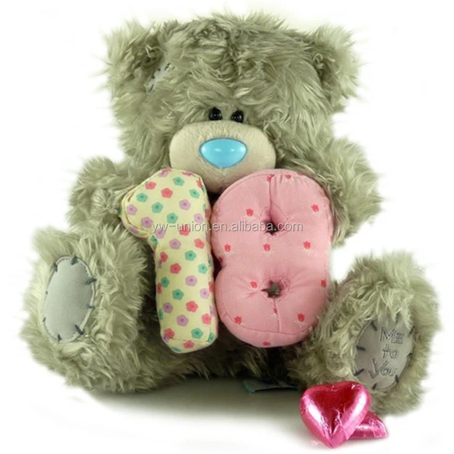 plush stuffed toy birthday gift for 18 years old teddy bear dog