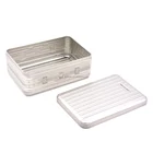 Tin Case Tin Rectangular Tin Cosmetic Container Dressing Case