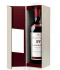 Custom folding single bottle cardboard paper packaging wine gift box