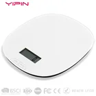 Multifunction food kitchen scale glass platform thin design