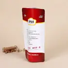 Best prices professional custom reusable stand up aluminium foil food packaging bag