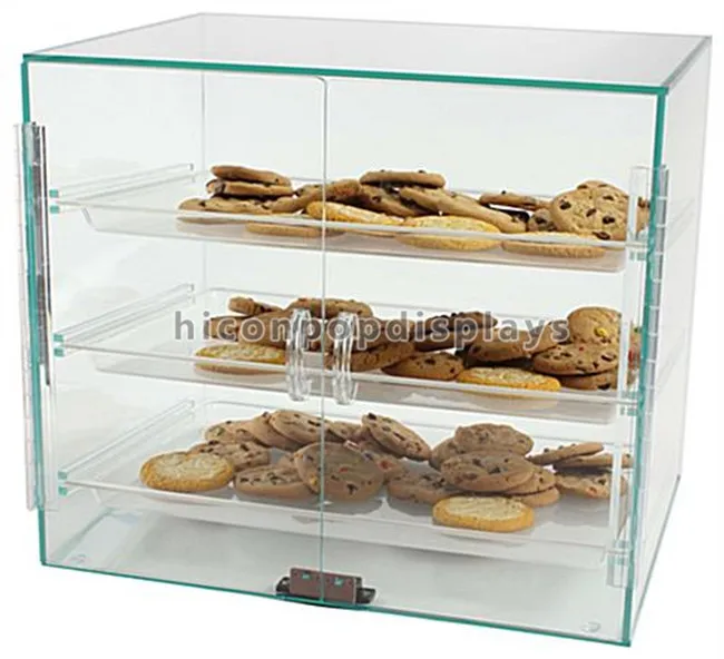 Franchised Store Food Products Retail 3 Layer Countertop Biscuit