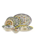 Dishwasher safe,BPA-free melamine dinnerware