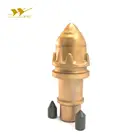 Piling Rig Wear Parts Rock Auger Conical Cutter Bits for Foundation Drilling